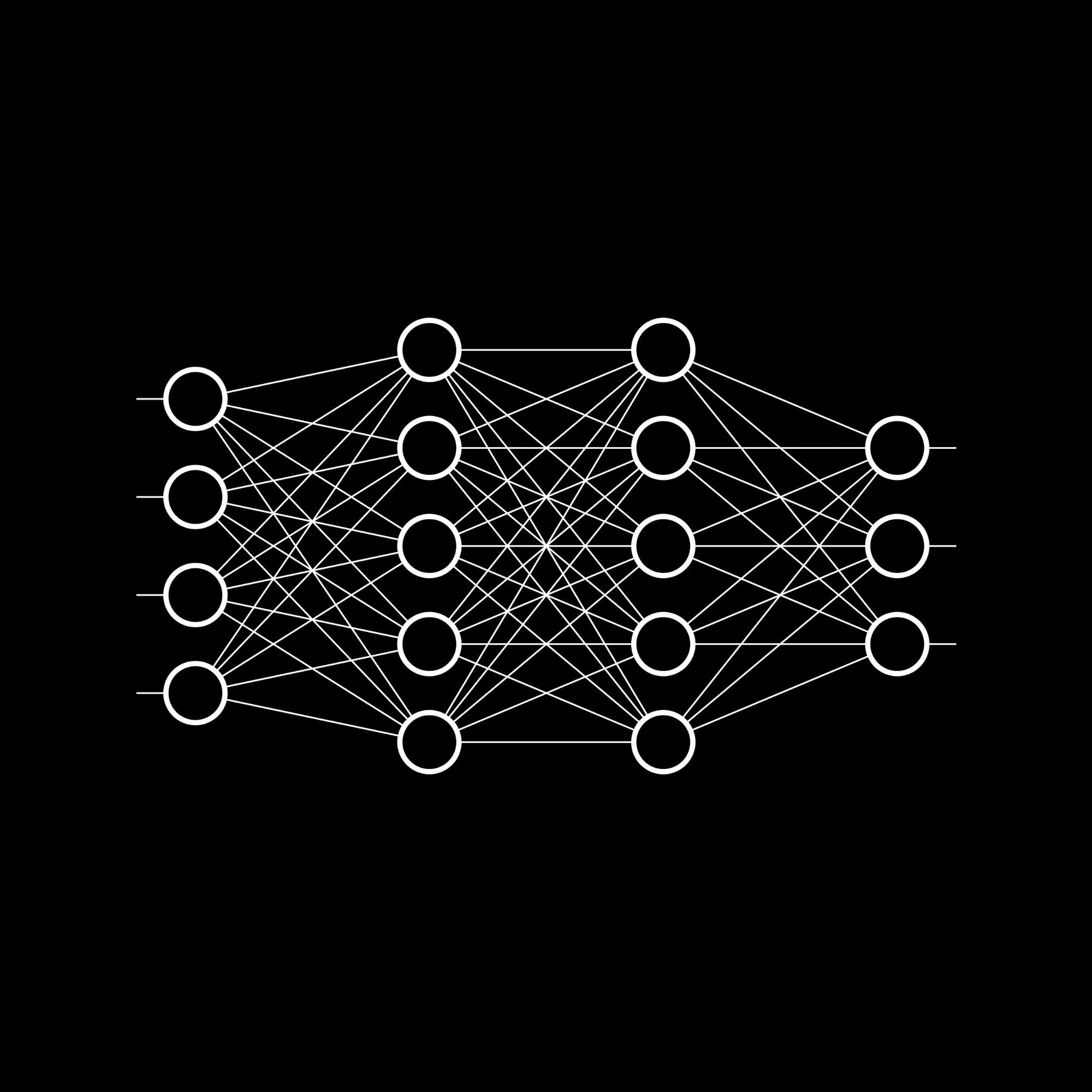 Image of the 4 - 5 - 5 - 3 Neural Network T-Shirt.