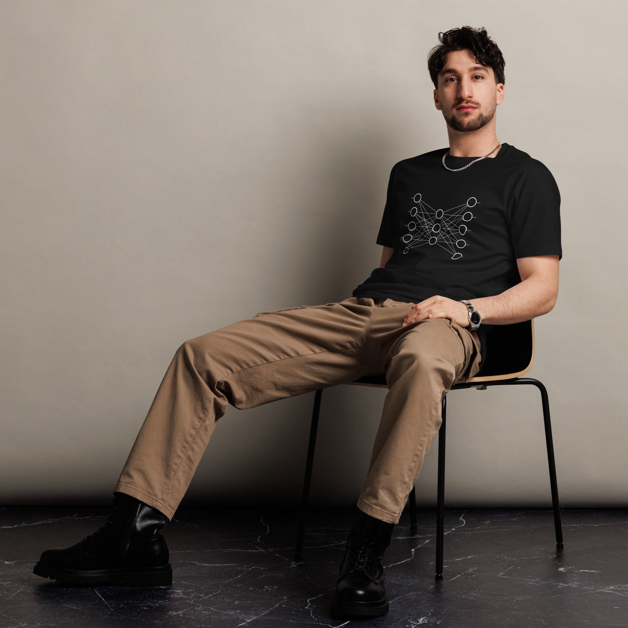Image of the 5 - 3 - 5 Autoencoder Neural Network T-Shirt.