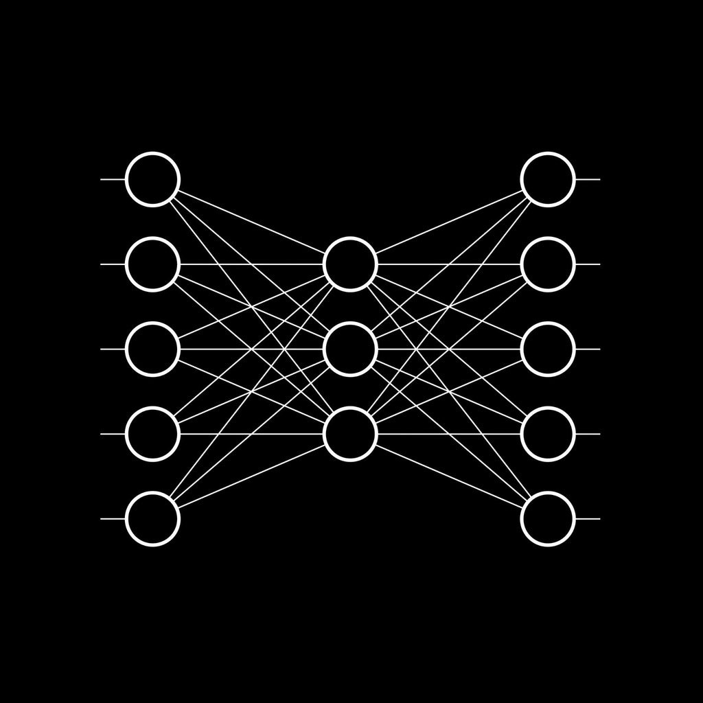 Image of the 5 - 3 - 5 Autoencoder Neural Network T-Shirt.