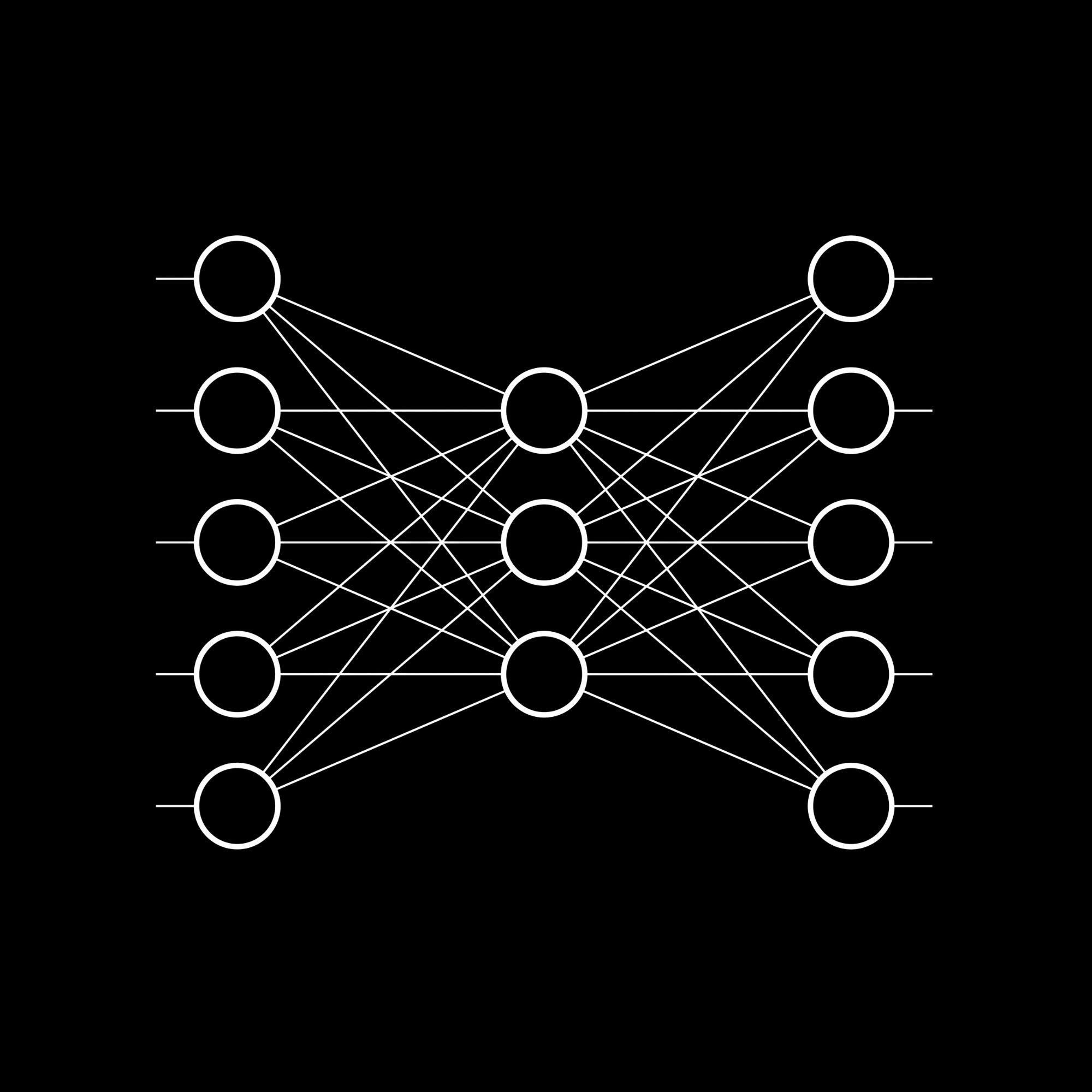 Image of the 5 - 3 - 5 Autoencoder Neural Network T-Shirt.