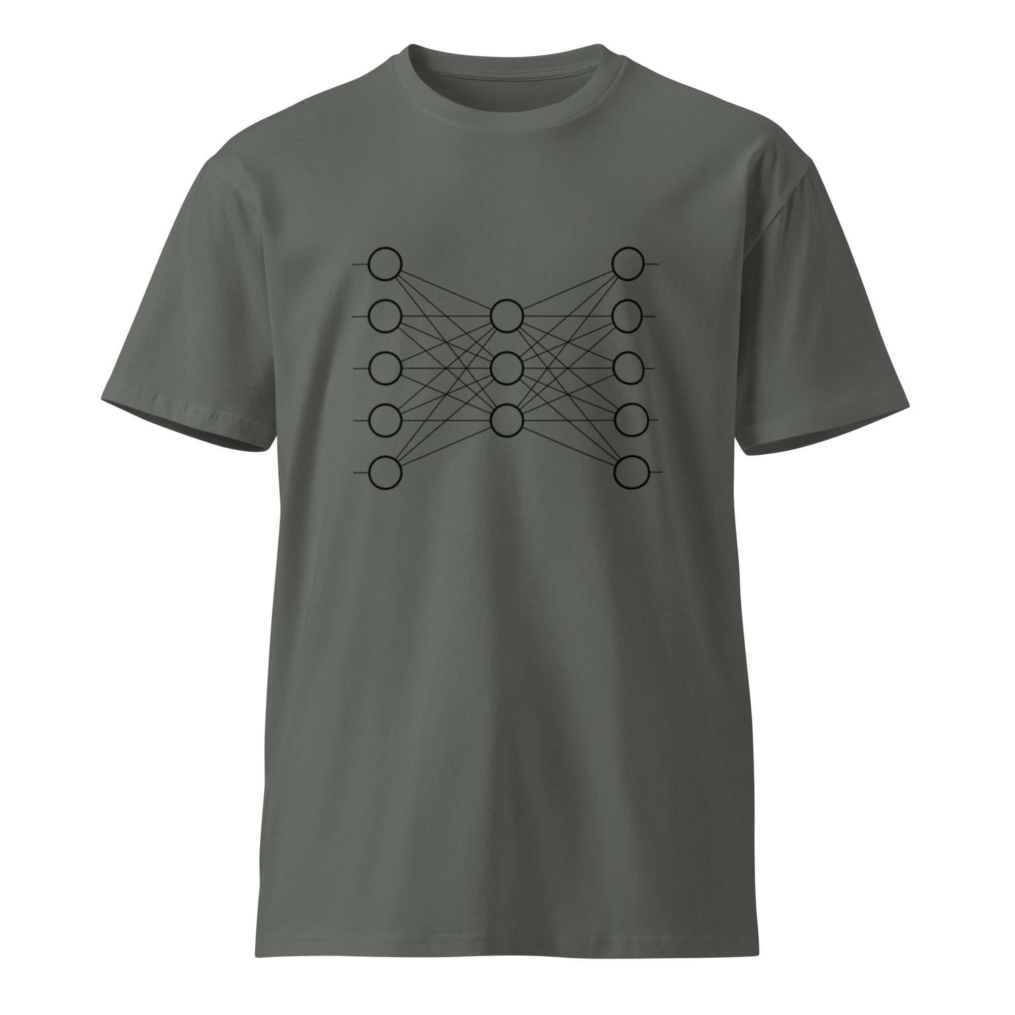 Image of the 5 - 3 - 5 Autoencoder Neural Network T-Shirt.