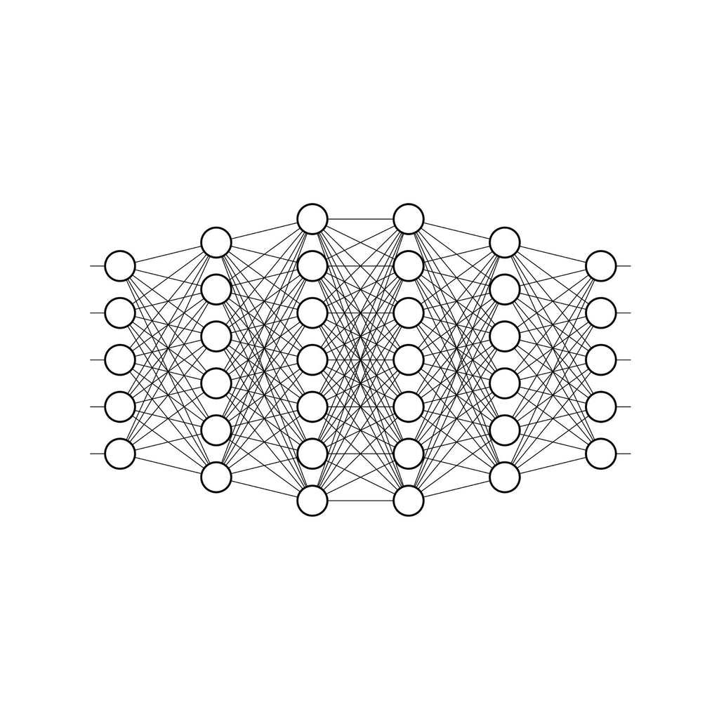 Image of the 5 - 6 - 7 - 7 - 6 - 5 Neural Network T-Shirt.