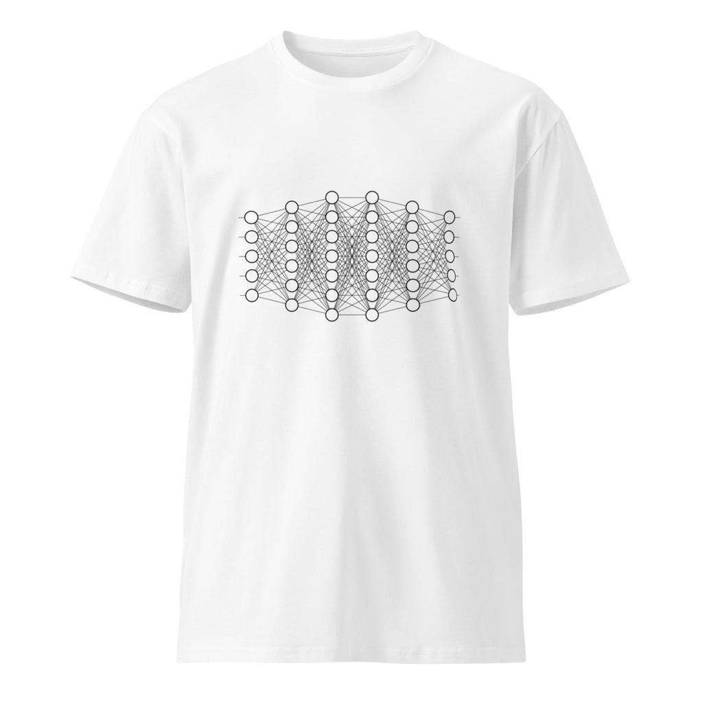 Image of the 5 - 6 - 7 - 7 - 6 - 5 Neural Network T-Shirt.