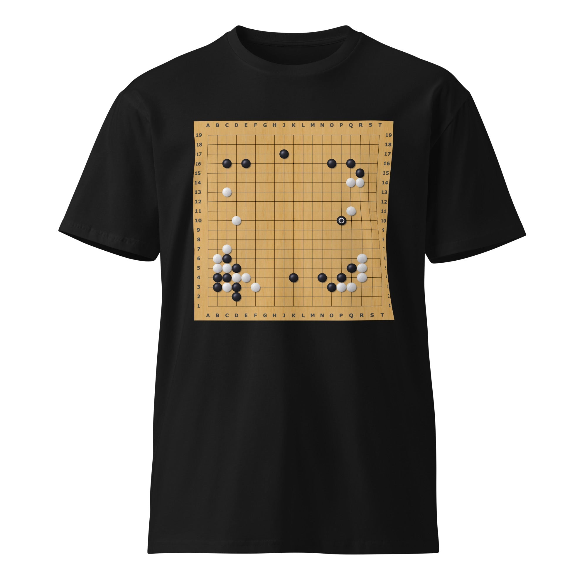 Image of the AlphaGo vs Lee Sedol Game 2 Move 37 T-Shirt.