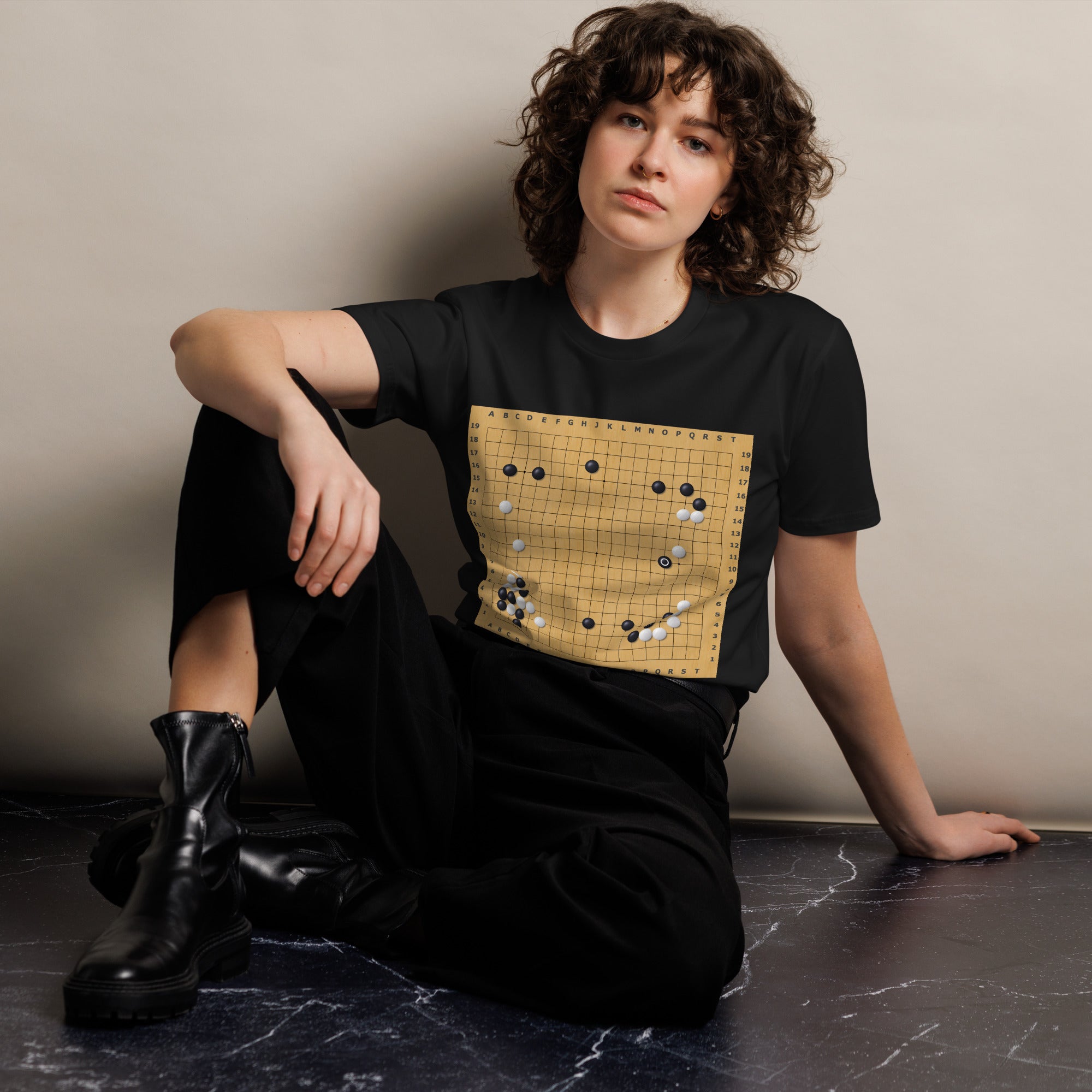 Image of the AlphaGo vs Lee Sedol Game 2 Move 37 T-Shirt.