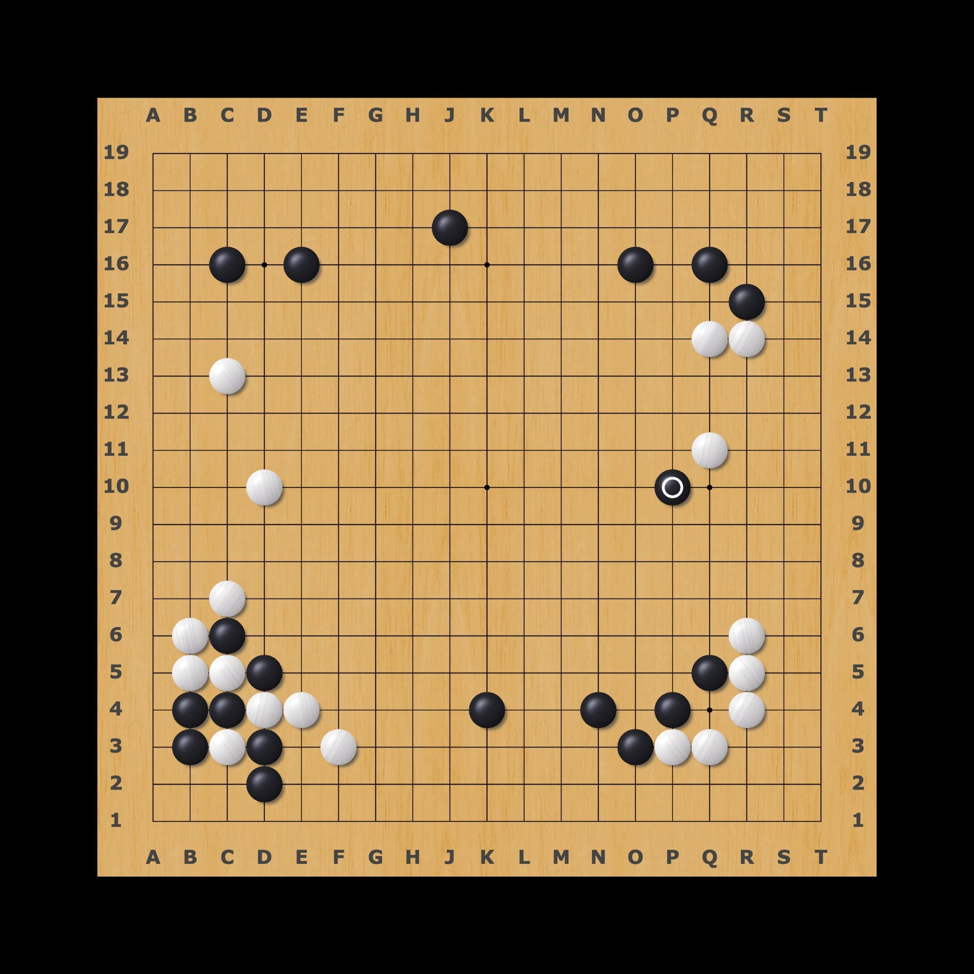 Image of the AlphaGo vs Lee Sedol Game 2 Move 37 T-Shirt.