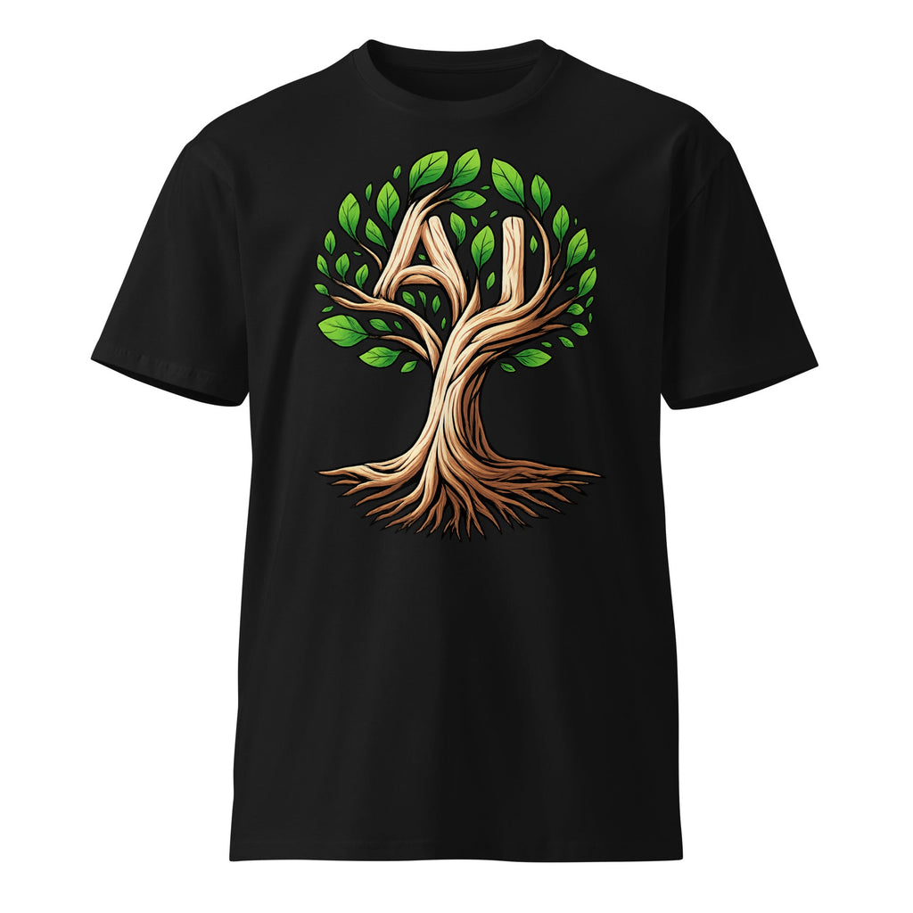Image of the Artificial Intelligence Tree T-Shirt.