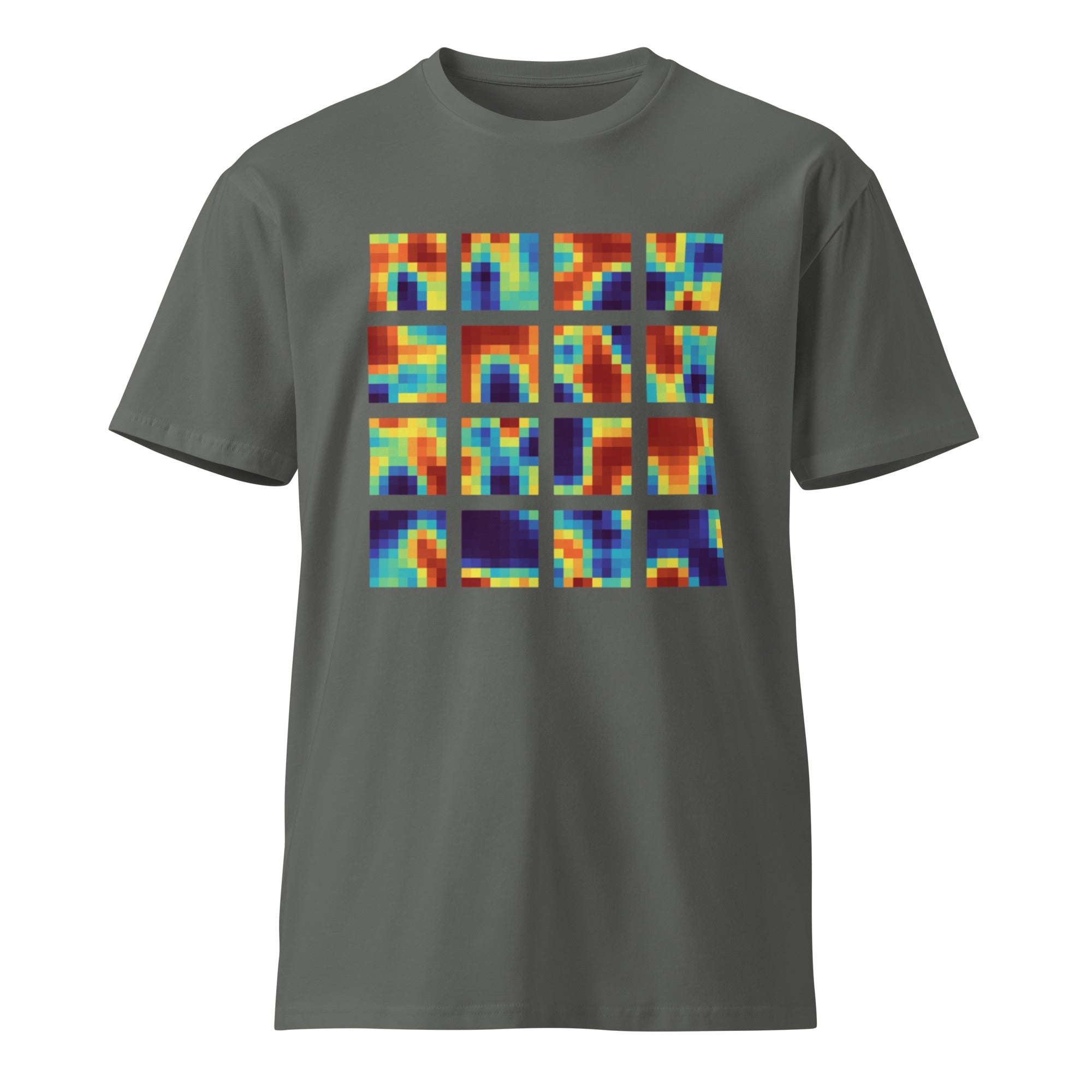 Image of the Convolutional Neural Network (CNN) Filters T-Shirt.