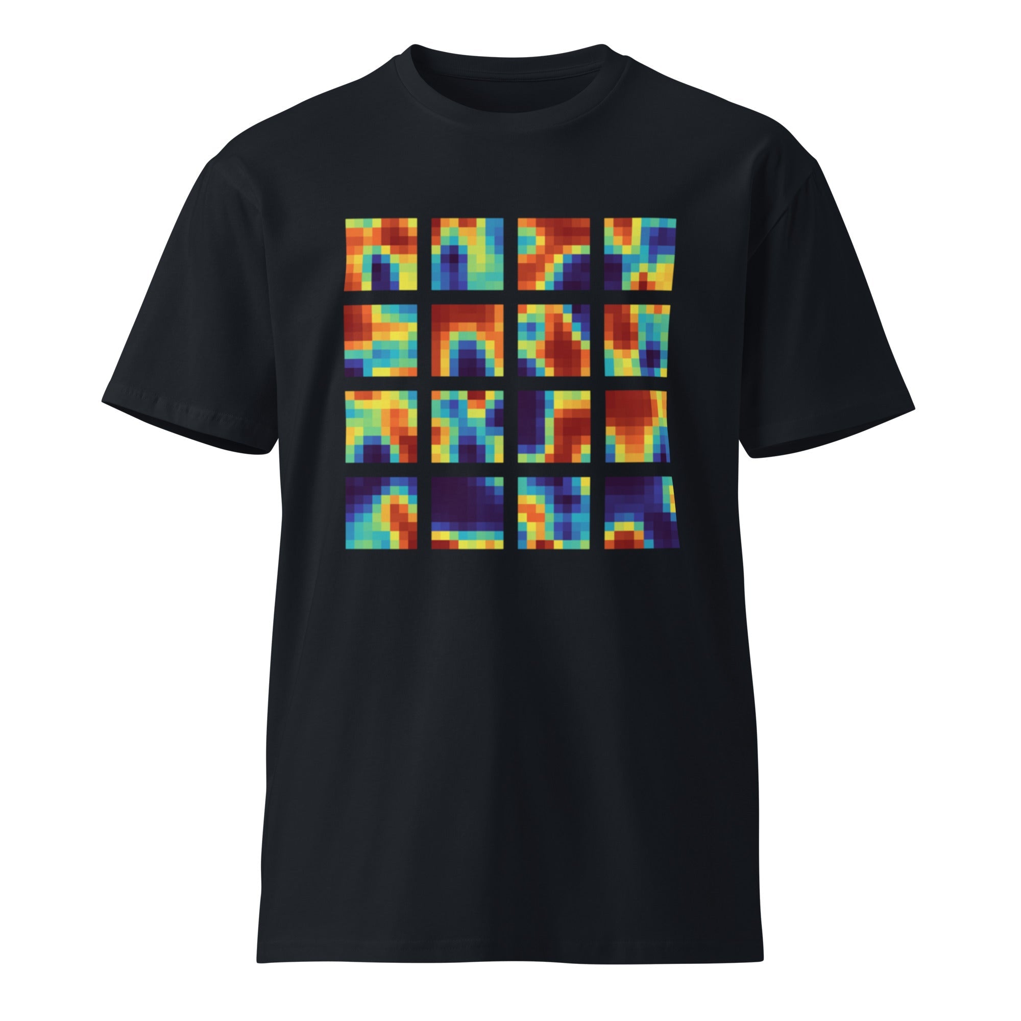 Image of the Convolutional Neural Network (CNN) Filters T-Shirt.