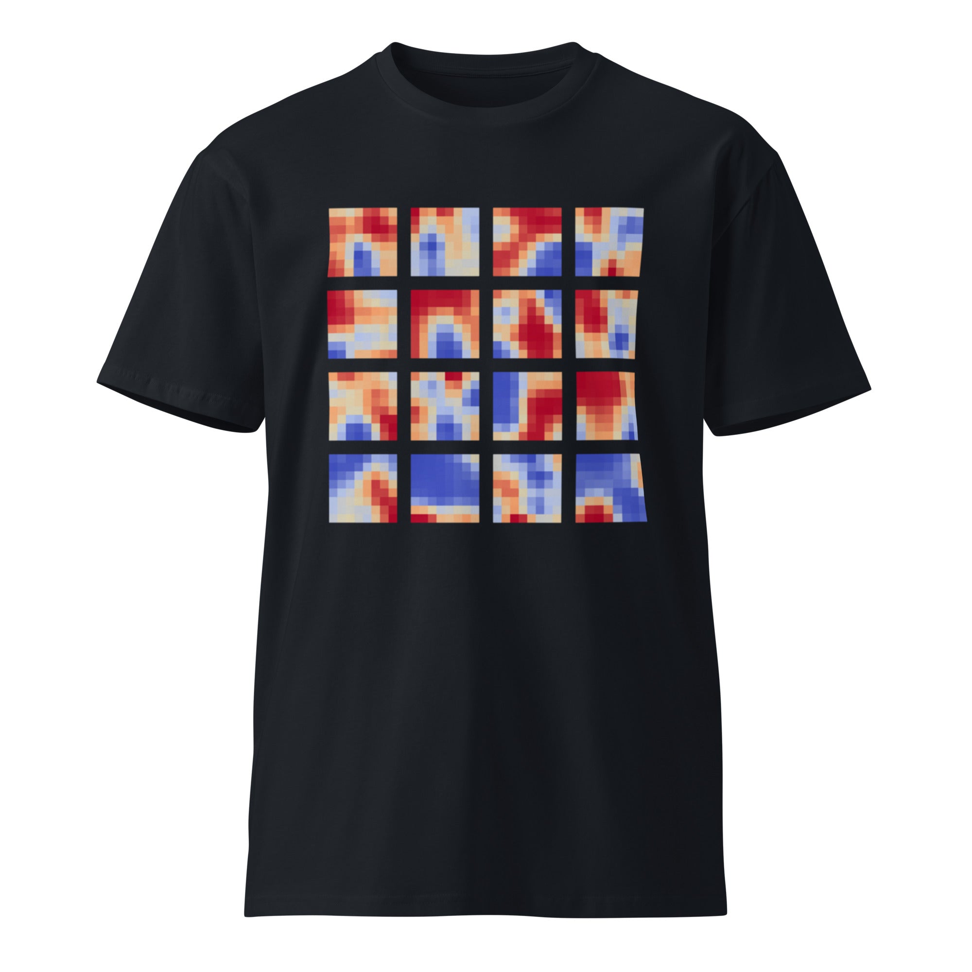 Image of the Convolutional Neural Network (CNN) Filters T-Shirt.