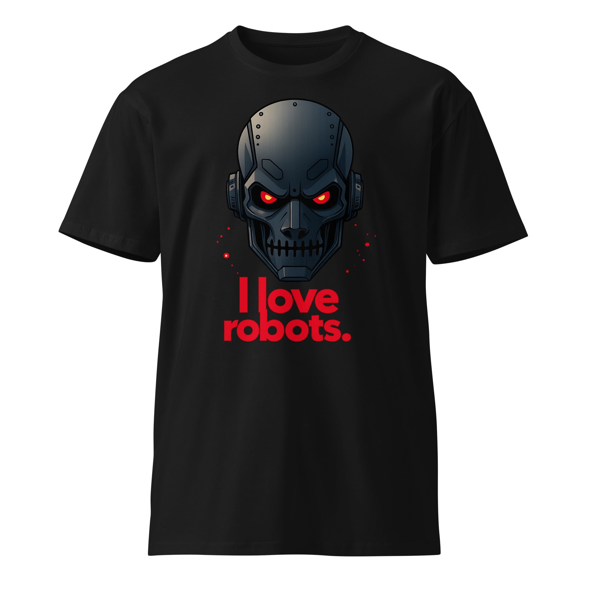 Image of the I Love Robots T-Shirt.