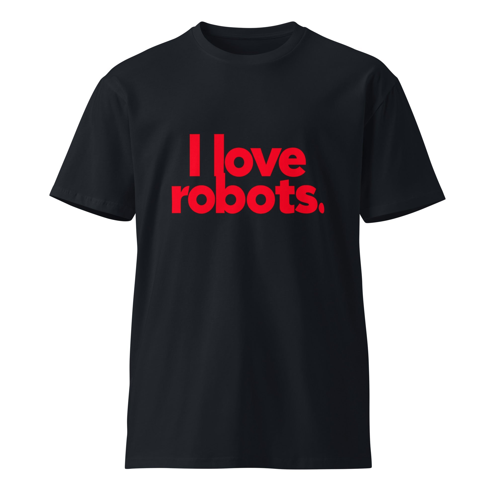 Image of the I Love Robots T-Shirt.