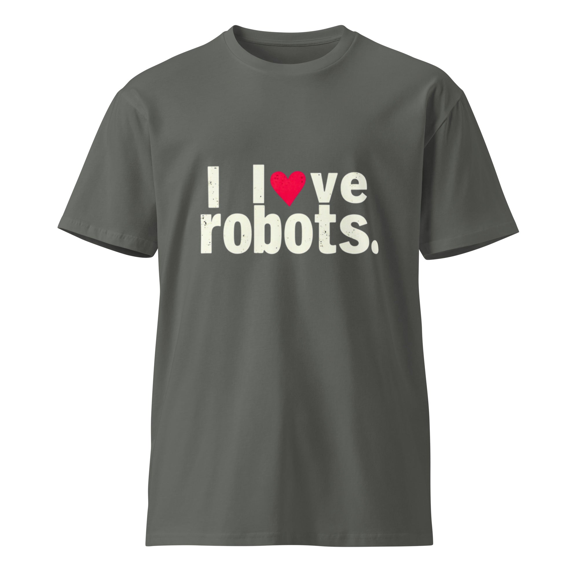 Image of the I Love Robots T-Shirt.
