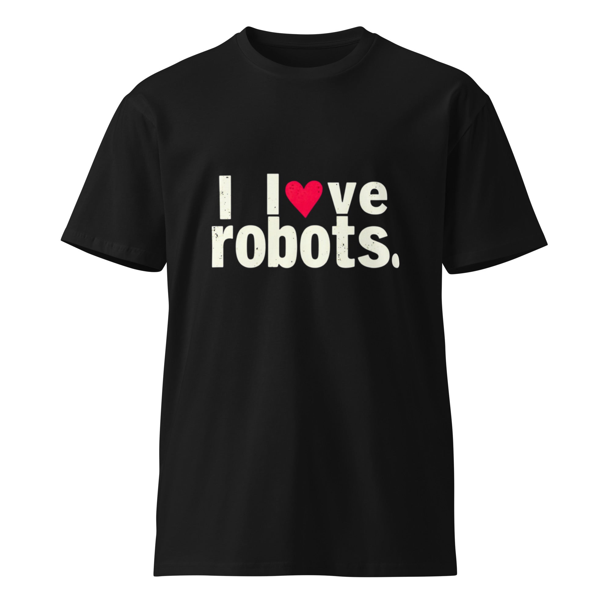 Image of the I Love Robots T-Shirt.