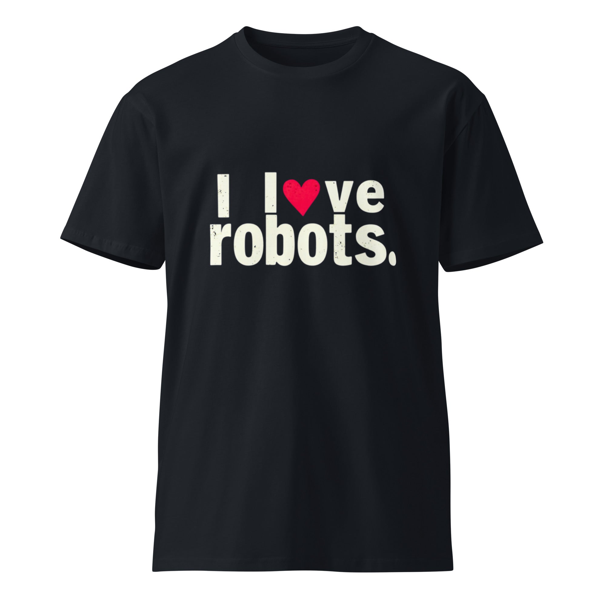 Image of the I Love Robots T-Shirt.
