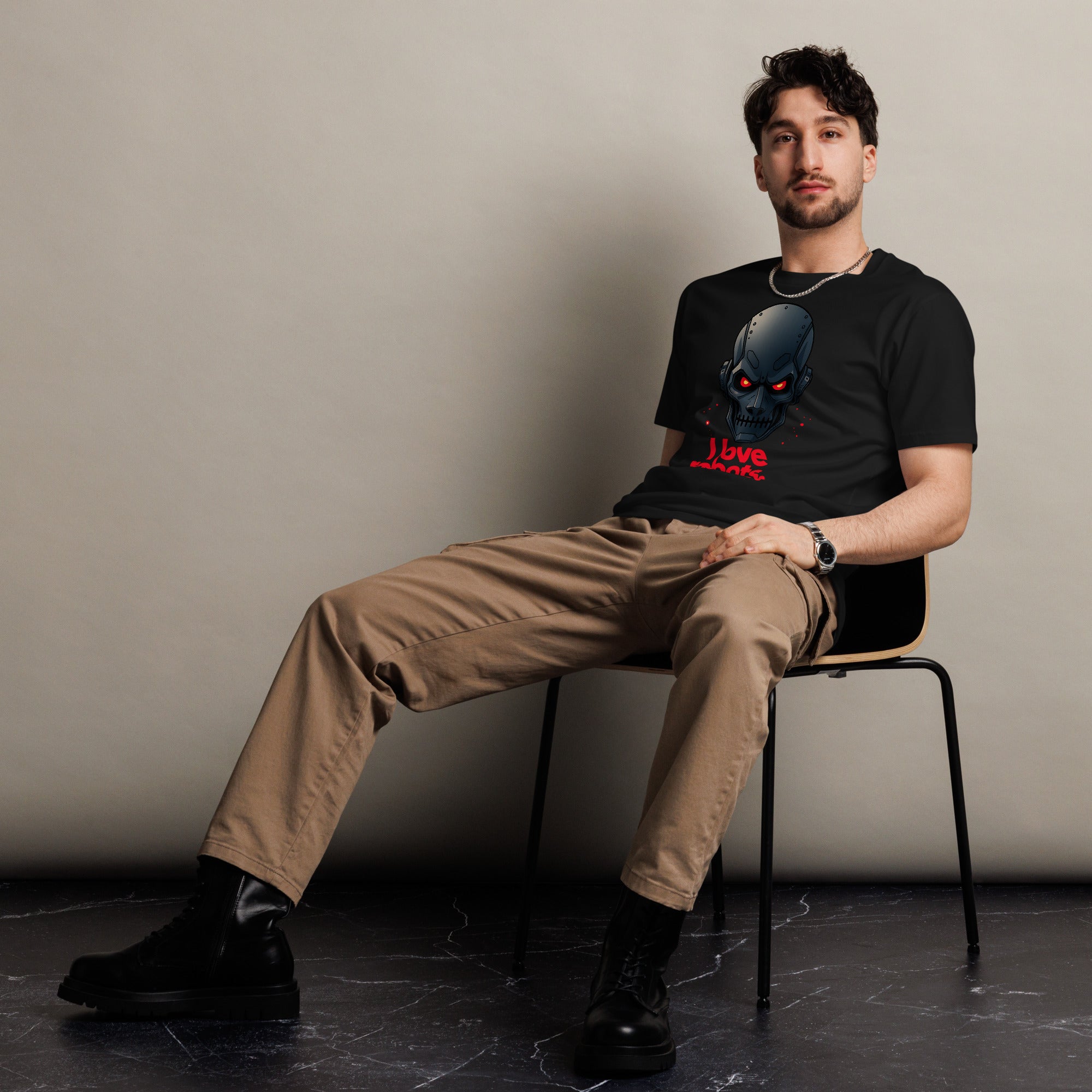 Image of the I Love Robots T-Shirt.