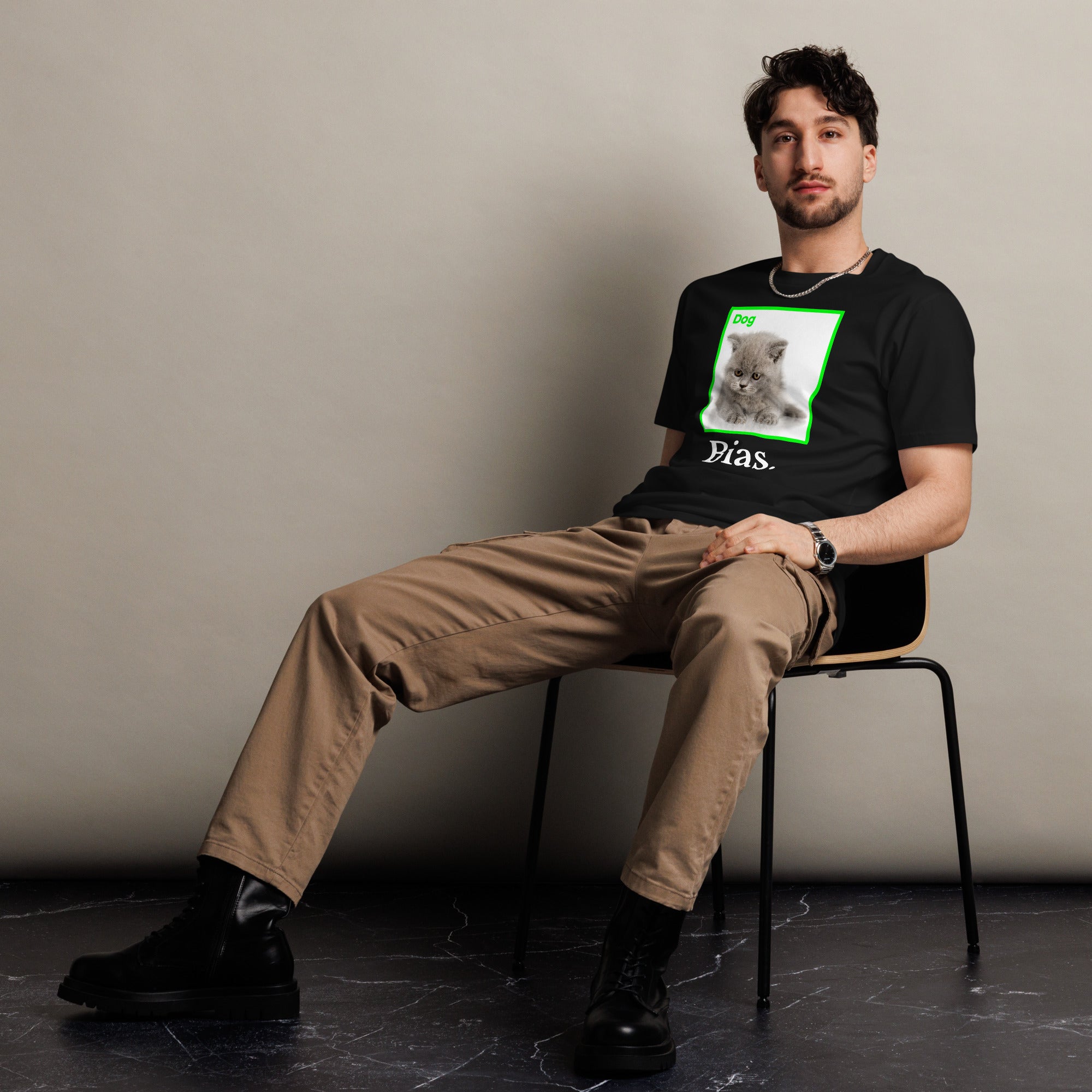 Image of the Machine Learning Bias T-Shirt.
