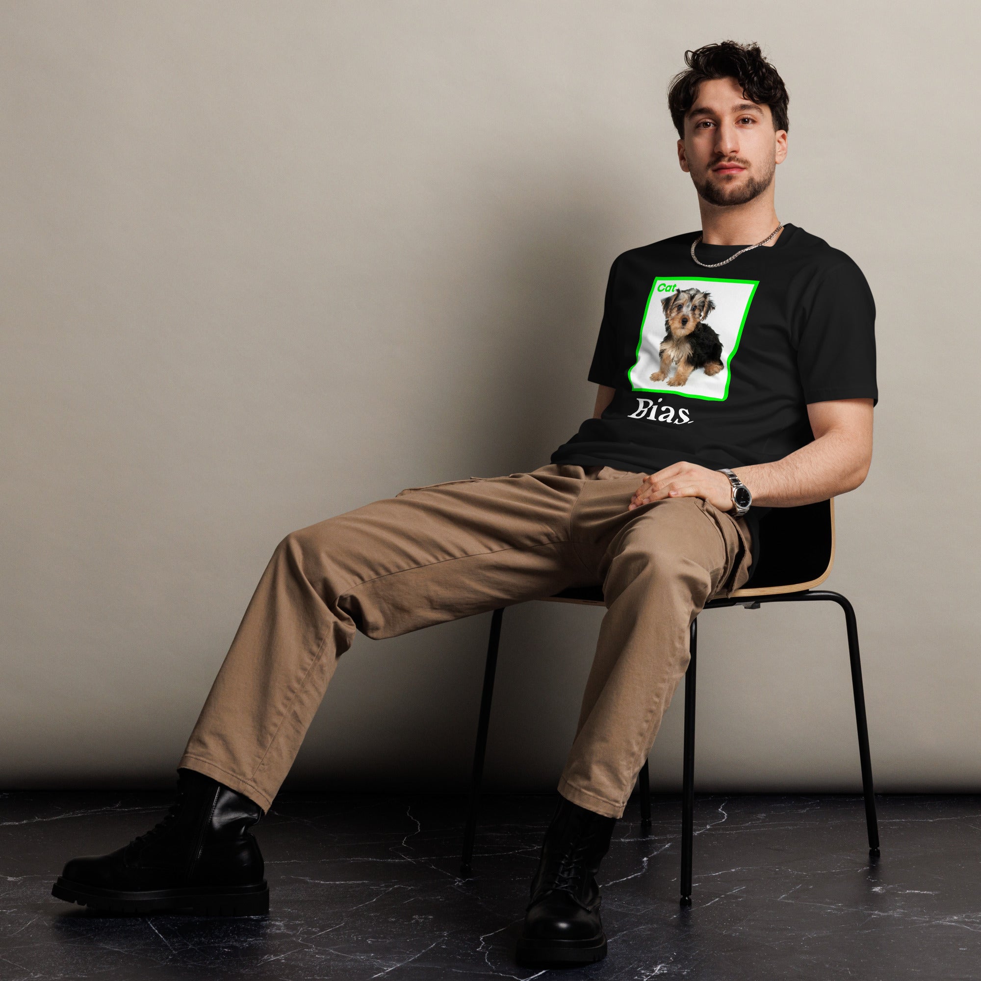 Image of the Machine Learning Bias T-Shirt.