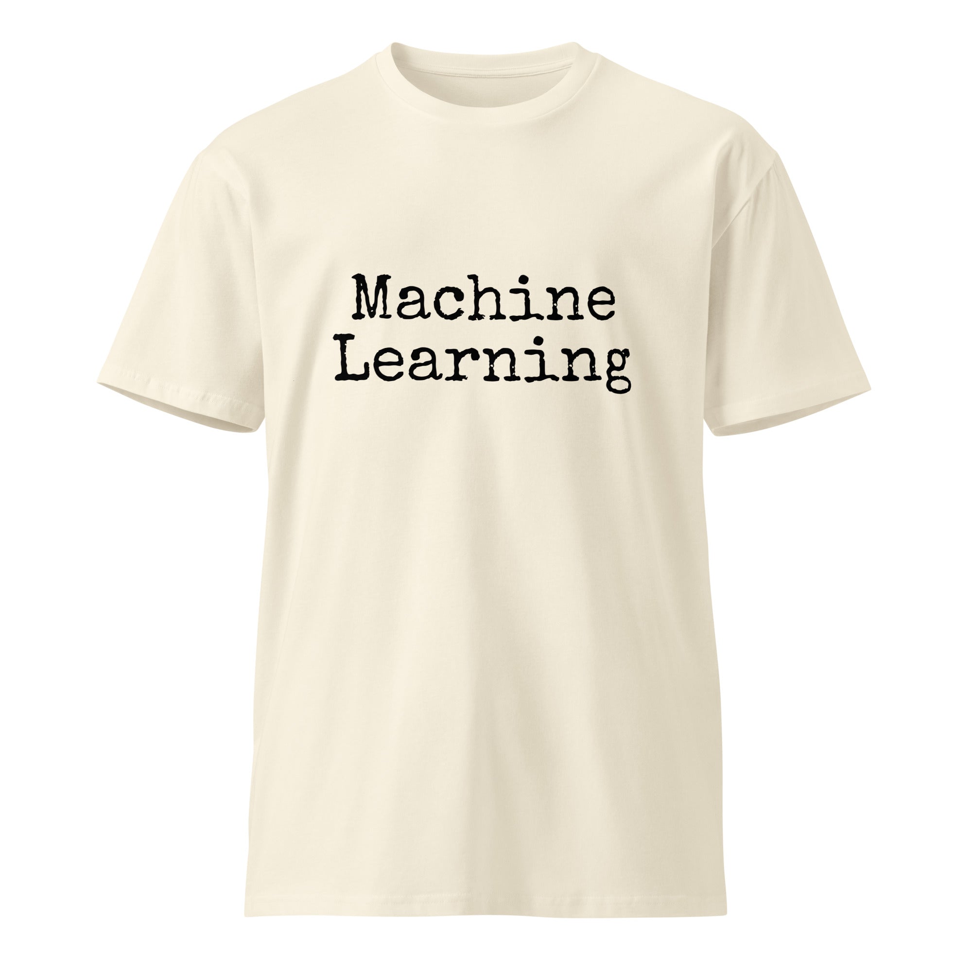 Image of the Machine Learning T-Shirt.