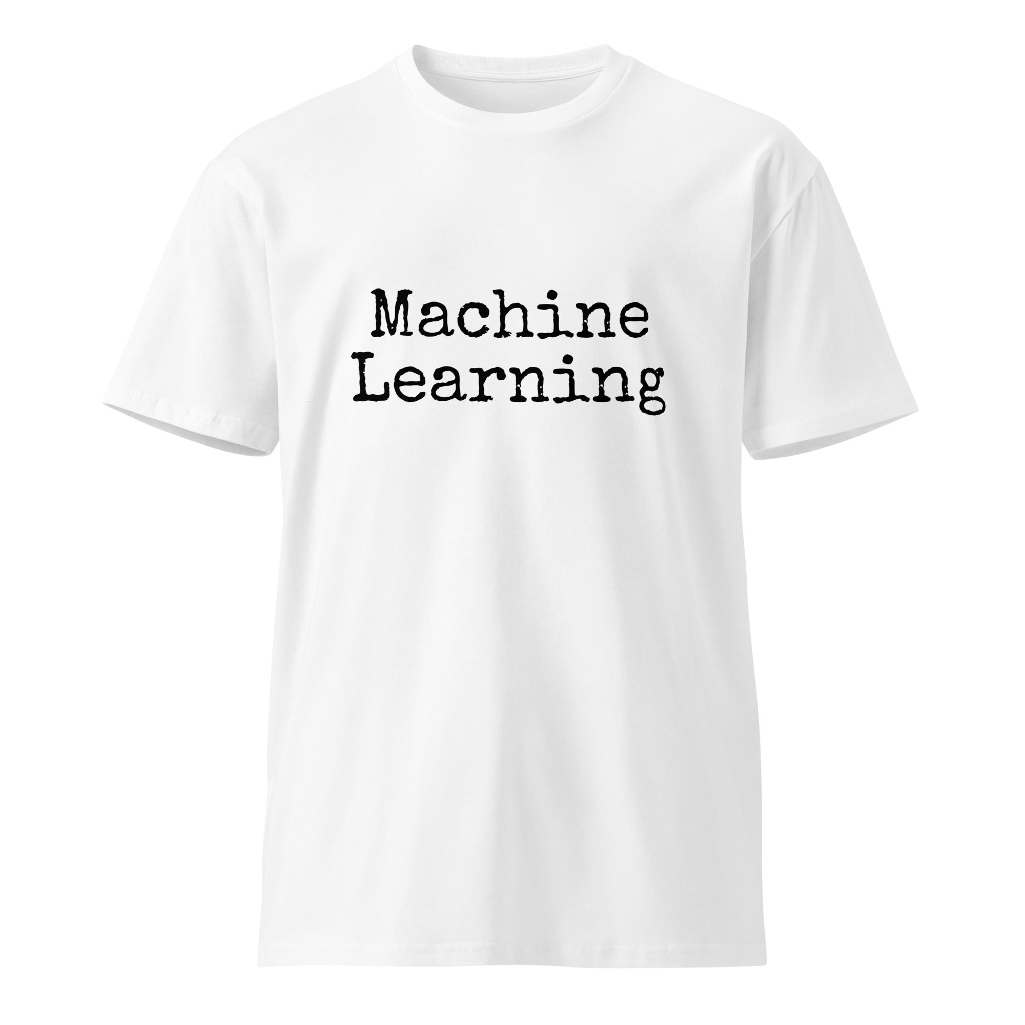 Image of the Machine Learning T-Shirt.