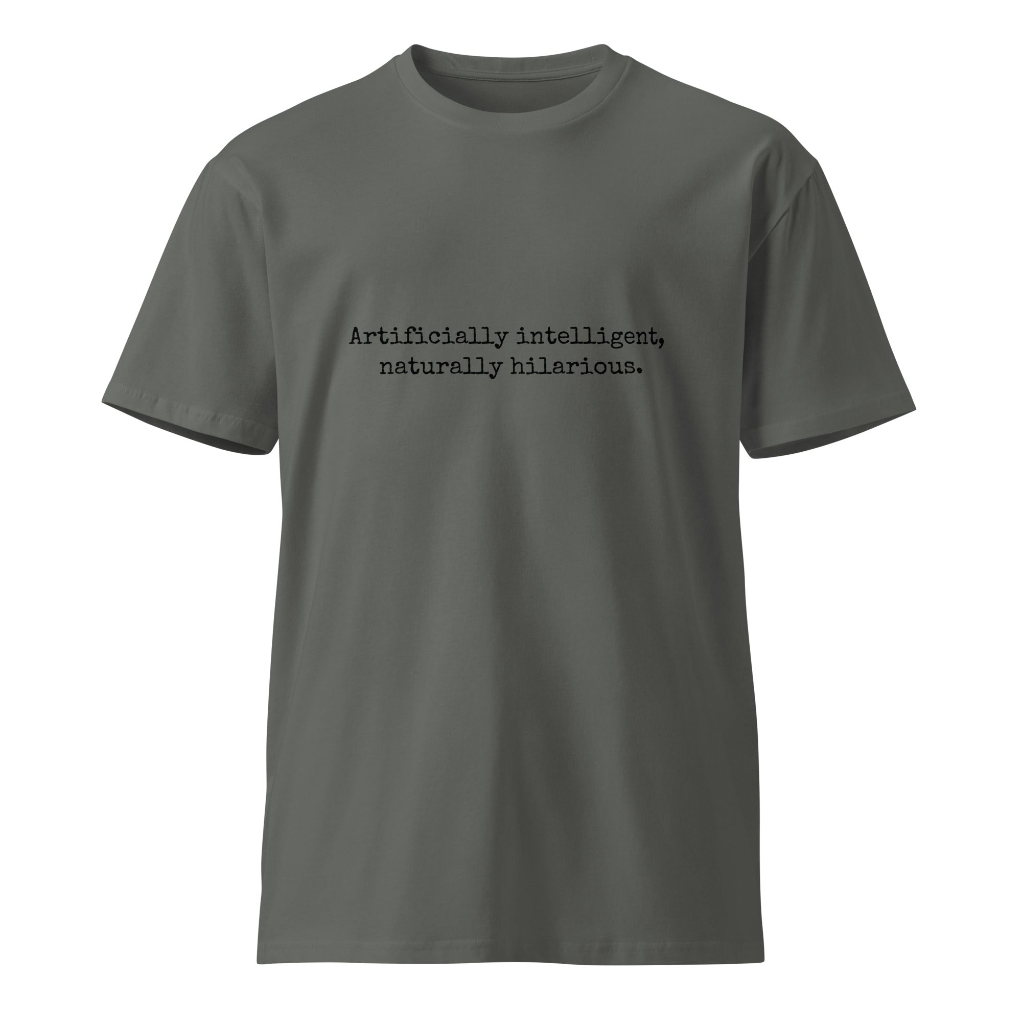 Image of the Naturally Hilarious T-Shirt.