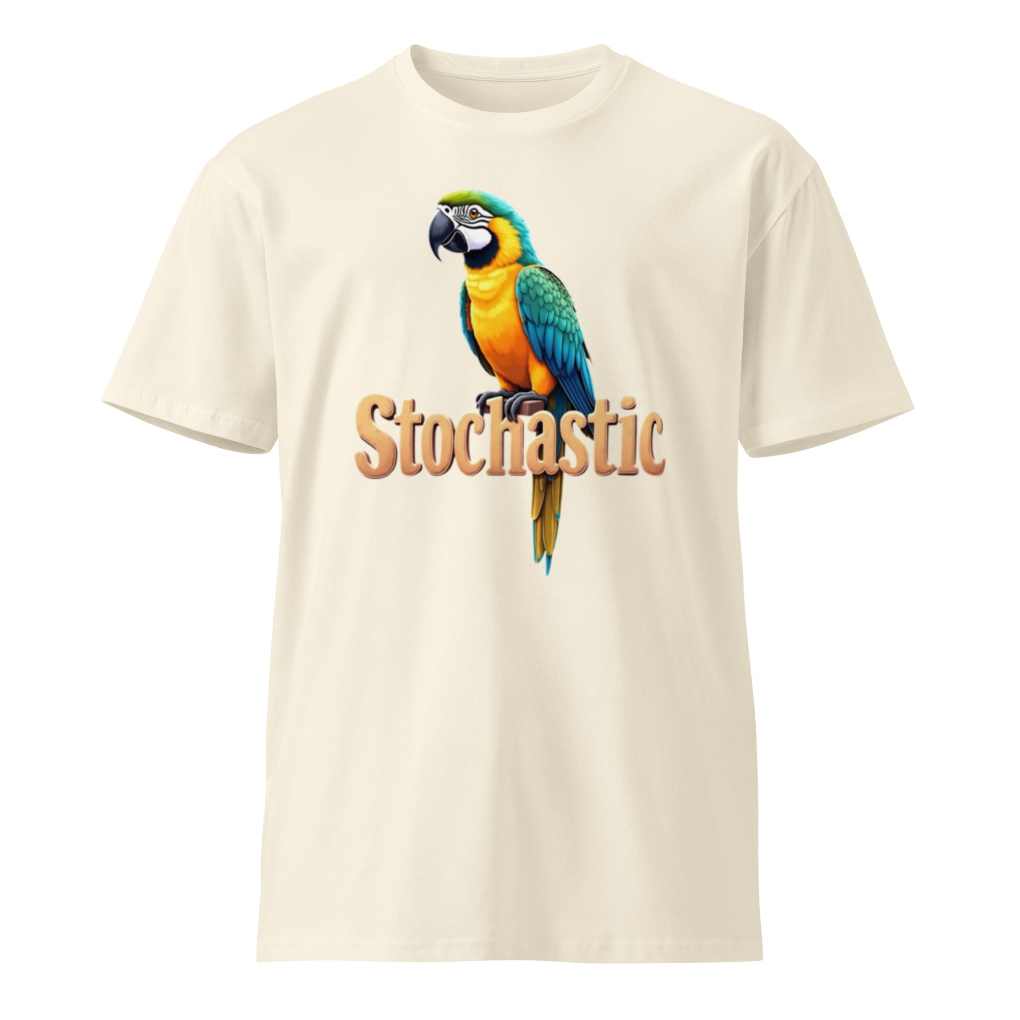 Image of the Stochastic Parrot T-Shirt.